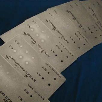 several corrosion loss top plates